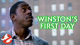 Winstons Interview Youre Hired  Film Clip  GHOSTBUSTERS  With Captions [upl. by Hguh777]