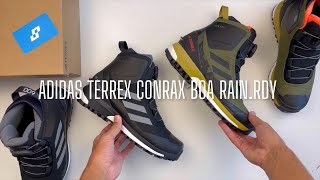 ADIDAS TERREX CONRAX BOA RAINRDY [upl. by Ahsirtap124]