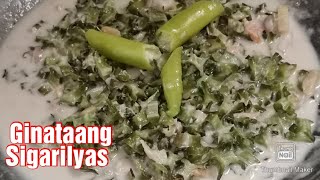 Ginataang Sigarilyas  Ginataang Gulay Recipe  Panlasang Pinoy  Putahing Pinoy 2020 [upl. by Asuncion]