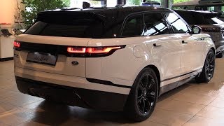 INSIDE the RANGE ROVER VELAR 2018  In Depth Review Interior Exterior [upl. by Dnomde]