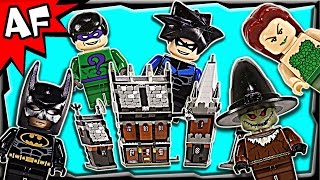 Lego Batman ARKHAM ASYLUM 7785 Stop Motion Build Review [upl. by Ytram]