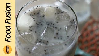 Doodh soda Milk Soda recipe by Food Fusion [upl. by Atilrac]