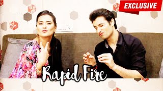 EXCLUSIVE Kratika Sengar amp Sharad Malhotra Take The CRAZY Rapid Fire  Kasam Tere Pyar Ki [upl. by Igal261]