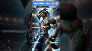 UFC animals👍💪👊❤️‍🔥 ai marvel hybridart animal avengers hybrid animals messi ronaldo real [upl. by Justine]