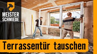 Terrassentür tauschen  HORNBACH Meisterschmiede [upl. by Aminta]