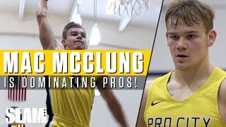 Mac McClung is dominating PROS now  SLAM Highlights [upl. by Eisiam]