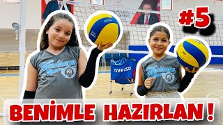 KURS VLOG  Voleybol Kursuna Benimle Hazırlan 5 [upl. by Patman]