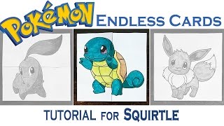 Hattifant  Pokemon Evolution  SQUIRTLE  ENDLESS CARDS  TUTORIAL [upl. by Mcloughlin]