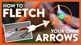 How to Fletch Your Own Arrows Using the EZ Fletch Jig [upl. by Azeret518]