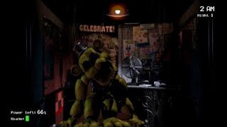 FNaF Golden Freddy Jumpscare [upl. by Kleeman]