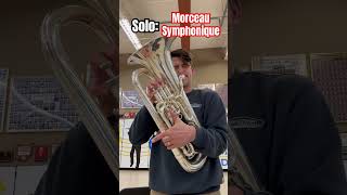 Morceau Symphonique A beautiful low brass solo trombone euphonium trombone concertband band [upl. by Aluin]