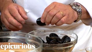 How to Make Belgian Moules Marinieres Part 1 [upl. by Soph]