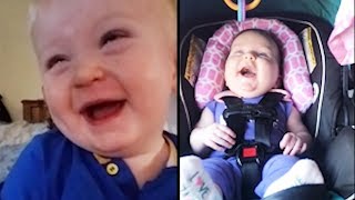 10 minutes de bébé qui rit  essayez de ne pas rire ni sourire [upl. by Llertnek]