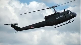 Huey Helicopter Bell UH1 Awesome Display [upl. by Harte]