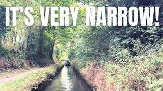 A Very SKINNY CANAL In Our Very NARROW BOAT Heading For The Shropshire Union Ep 43 [upl. by Zanas401]