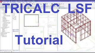 Tricalc LSF beginner Tutorial ENG [upl. by Alarick234]