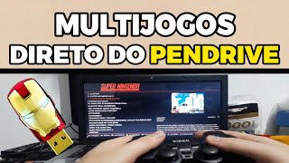 MULTIJOGOS RODA DIRETO DO PENDRIVE [upl. by Denton334]