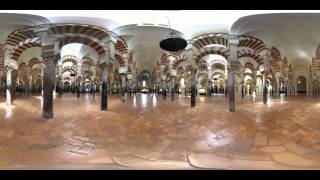 360 Virtual Tour  Mezquita  Cathedral Mosque  Cordoba Spain [upl. by Annaor]