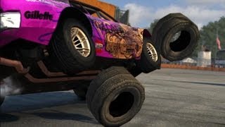 Stock Car Crashes Slow Motion Montage 44 [upl. by Akahs603]