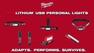 Milwaukee® REDLITHIUM™ USB Personal Lights [upl. by Jeri760]