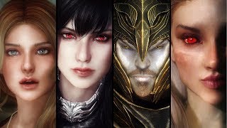 Skyrim  Top 5 Best Mods for Beautiful Characters [upl. by Han61]