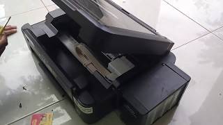 CARA BONGKAR SCANER PRINTER EPSON L360 [upl. by Draneb]