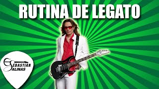 Rutina de 10 ejercicios para ligados en Guitarra [upl. by Nednerb464]