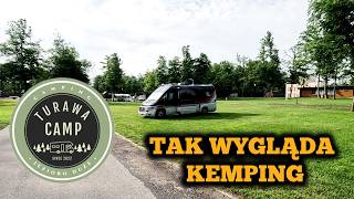 TurawaCamp Kemping nad jeziorem Zwiedzamy miasteczko rowerami Vlog [upl. by Gusty]