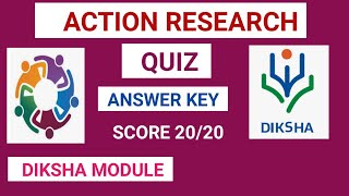 Action research assessment quiz answer keydiksha action research answeractionresearchdiksha [upl. by Kaehpos]