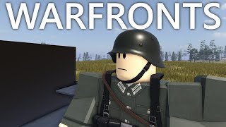 THE NEW BEST WW2 GAME  Roblox Warfronts [upl. by Drofiar]