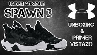 Under Armour SPAWN 3  Unboxing amp Primer Vistazo en Español [upl. by Zinnes]