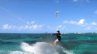 Kitesurf nos Parrachos de PerobasRN [upl. by Annadroj]