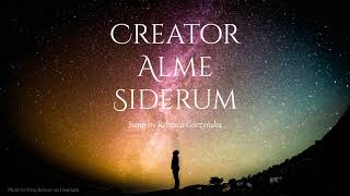 Creator Alme Siderum a cappella with lyrics [upl. by Nednyl294]