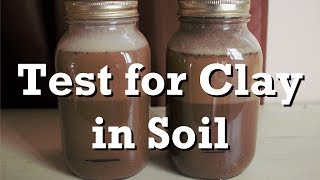 Test for Clay in Soil [upl. by Bryana]