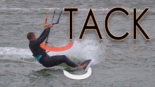 Tack Tutorial Strapless amp Directional Kitesurf Series [upl. by Kant973]