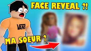 MES SOEURS VONT FAIRE UNE FACE REVEAL   ROBLOX BROOKHAVEN RP [upl. by Reema]