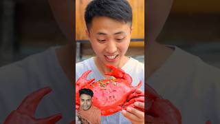 FatSongsong and ThinErmao eat hairy crabs short shorts food asmr hairycrab [upl. by Matthiew]