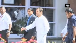 Rahul Gandhi meets Goa CM Manohar Parrikar day after Rafale jibe [upl. by Immij]