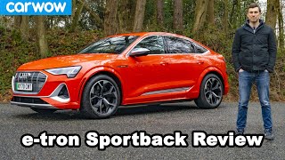 Audi etron S Sportback Quicker and better than a Model X [upl. by Kayne]