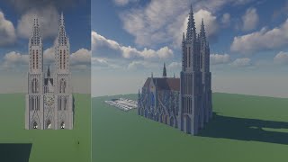 Minecraft Tutorial 1 How to build a Cathedral 11 [upl. by Docile978]