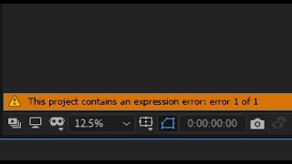 Fixing Legacy expression errors when importing project  After Effects Tutorial [upl. by Rebeh]