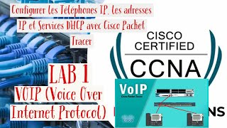 Configurer les Téléphones IP les adresses IP et Services DHCP avec Cisco Packet Tracer [upl. by Eenitsed]