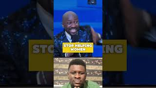 Men stop helping women  Apostle Johnson SULEMAN [upl. by Rexanna598]