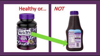 Welchs grape jelly is Grape Jelly Healthy Updated 2021 [upl. by Nreval846]