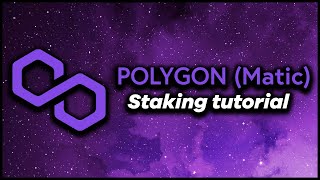 Polygon Matic Staking Tutorial [upl. by Edmon845]