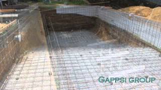 Gunite pool construction  Pool tiles  Inground Swimming Pool Builder pool Company Long Island NY [upl. by Basilius434]