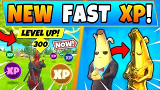 NEW XP TRICKS for EASY LEVEL 300 Fortnite XP Coins and Tips Hidden Challenges in Battle Royale [upl. by Bolte]