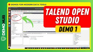 Talend Tutorial  11 Getting Started With Talend Open Studio ETL  wwwdemohubdev [upl. by Nairrot]