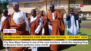 RAW VIDEO OMUKAMA IGURU 1 PRESIDES OVER NEW MOON FESTIVAL  8TH MAY 2024 [upl. by Etyak]