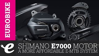 First look Shimanos new E7000 motor [upl. by Ednyl]